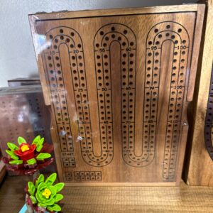 Cribbage Board w/ Lid